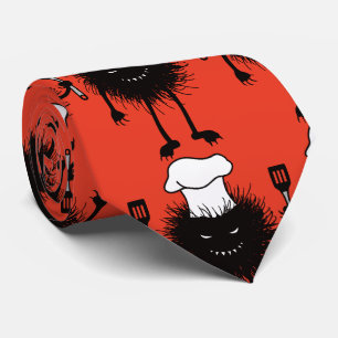 Corbata Amores malvados del carácter del cocinero