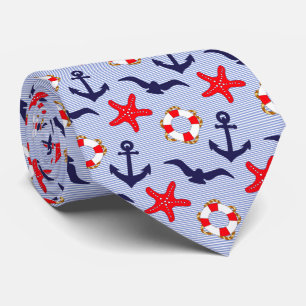 Corbata Ancla de Marina Clásica