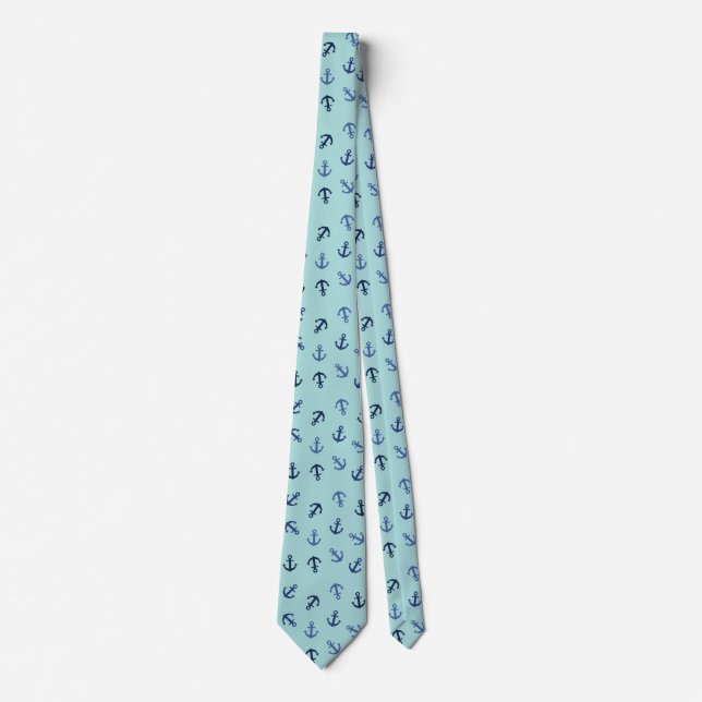 Corbata Anclas Verano (Anverso)