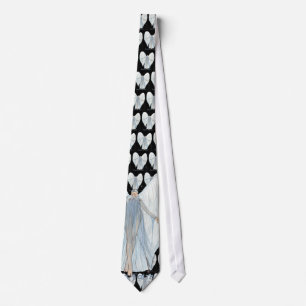 Corbata Ángel caido, lazo místico del arte de los reinos