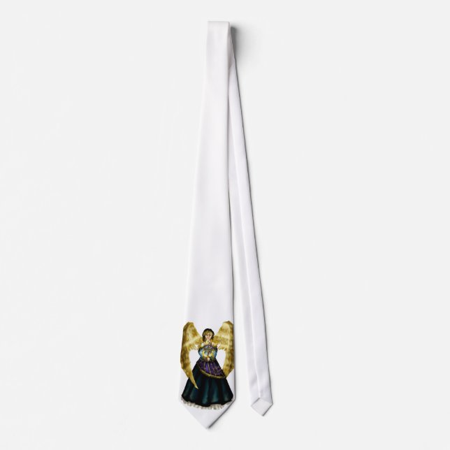 Corbata Ángel de Chanukah (Anverso)