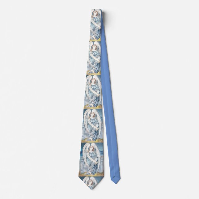 Corbata Ángel de la guarda En la Biblia hebrea (Anverso)