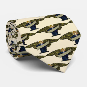 Corbata Ángel de represa con Scroll