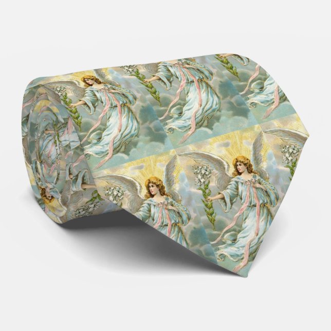 Corbata Angel In Blue Tie (Enrollado)