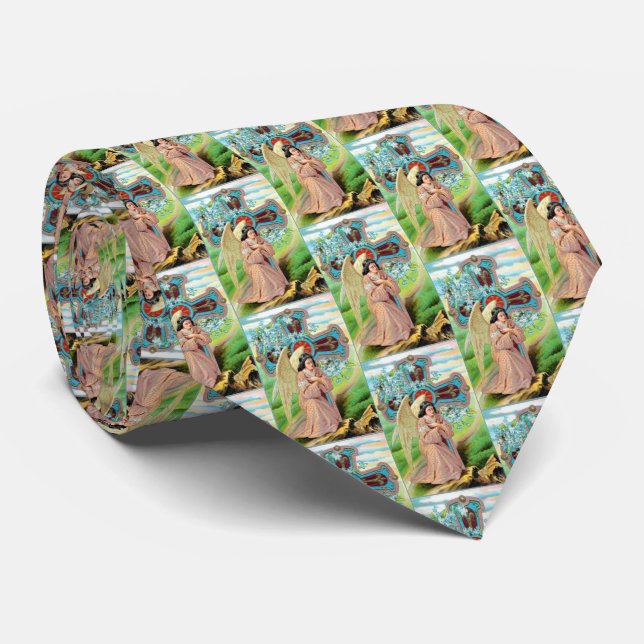 Corbata Ángel rezando (Enrollado)
