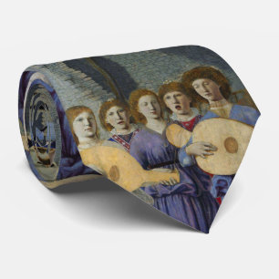 Corbata ÁNGELES QUE HACEN MÚSICA por PIERO DELLA FRANCESCA