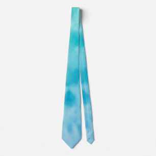 Corbata *~* Anillo azul retro Psicodélico tinte Hipster