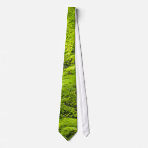 Corbata Anillo de árbol verde