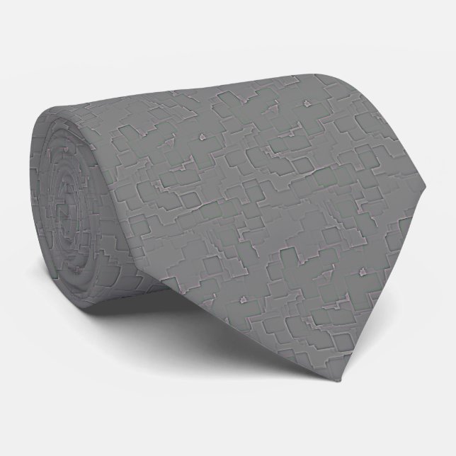 Corbata Anillo de arte "geométrico" (Enrollado)