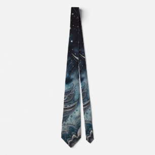 Corbata Anillo de centeno de noche