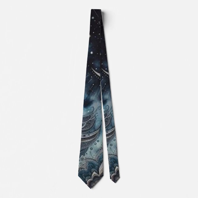Corbata Anillo de centeno de noche (Anverso)