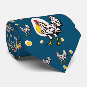Corbata Anillo de cuello de pollo retro