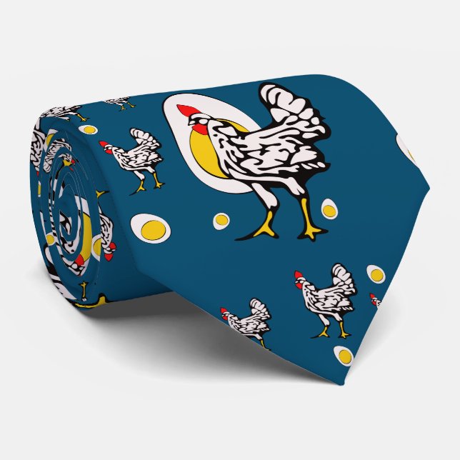 Corbata Anillo de cuello de pollo retro (Enrollado)