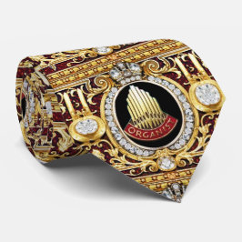 Corbata Anillo de cuello del diseñador de fachada de órgan