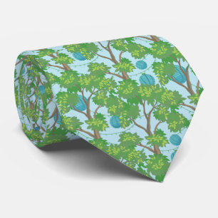 Corbata Anillo de cuello del jardín floral retro asiático
