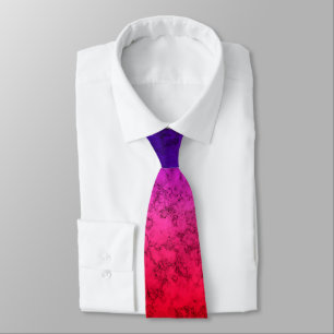 Corbata Anillo de Cuello Ombre rojo azul