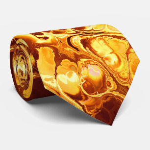 Corbata Anillo de Fuego Fractal Art 6