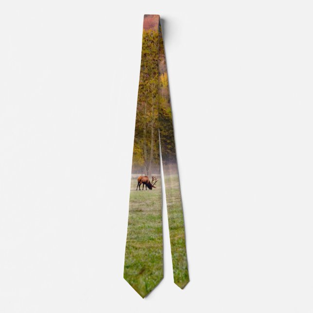 Corbata Anillo de la pareja de alce (Anverso)