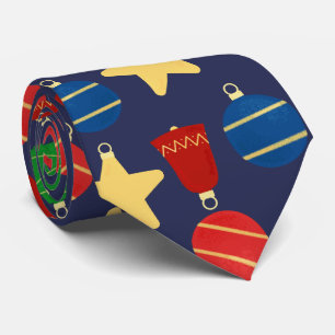 Corbata Anillo de ornamento azul oscuro