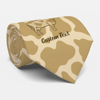 Corbata Anillo de perfil de vaca