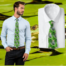 Anillo de rana de árbol verde