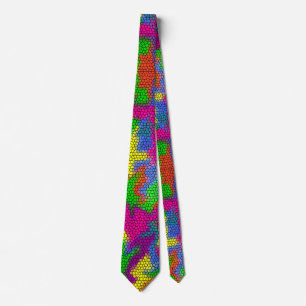 Corbata Anillo de vidrio manchado 3