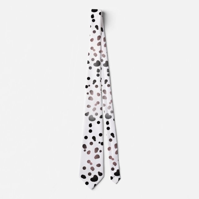 Corbata Animales dálmatas impresos Cruella Deville (Anverso)