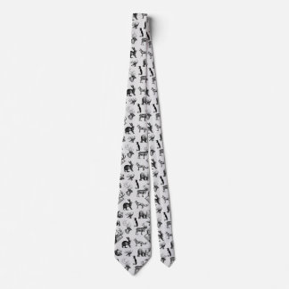 Corbata Animales de invierno