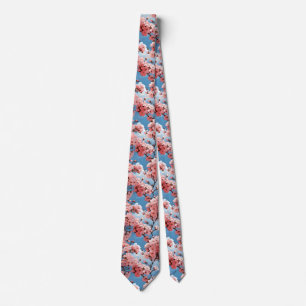 Corbata Anime Cherry Blossom Floral