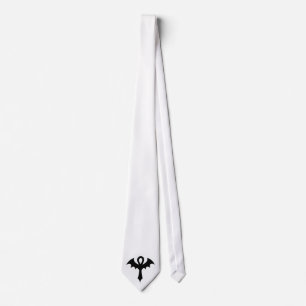 Corbata Ankh con alas de murciélago