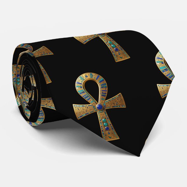 Corbata Ankh Symbol Bedeutung – Schlüssel des Lebens´8 (Enrollado)