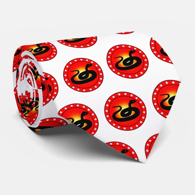 Corbata Año de la Serpiente (Enrollado)