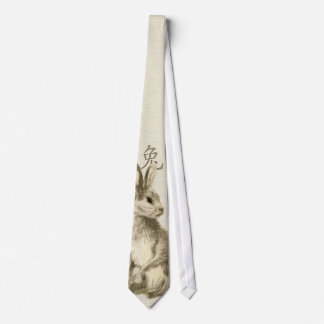 Corbata Año del lazo del conejo