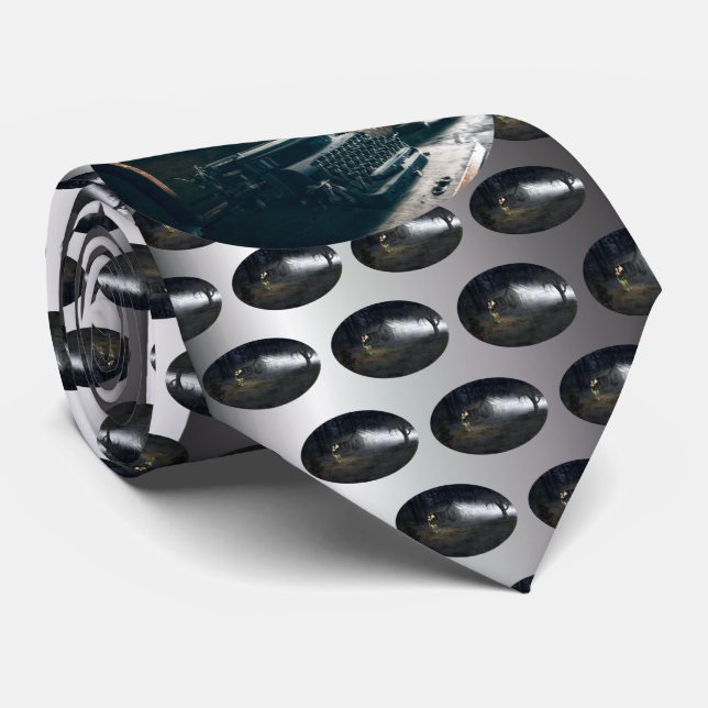 Corbata Antigua máquina de escribir (Enrollado)