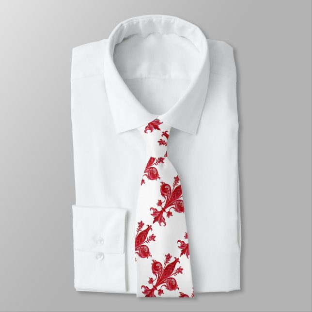 CORBATA ANTIQUE FLORENTINE FLEUR DE LISE (Atado)