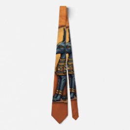 Corbata Anubis a la luz de la luna, 