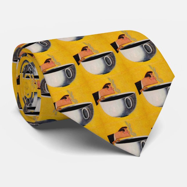 Corbata Anuncio de café de época (Enrollado)