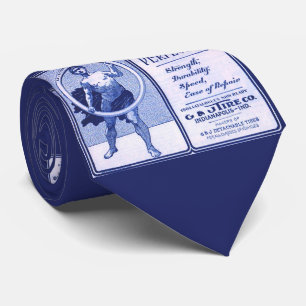 Corbata Anuncio de neumáticos G & J de 1902