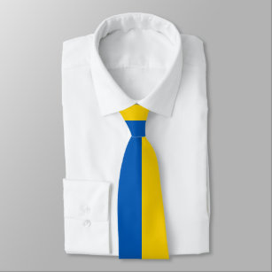 Corbata Anuncios de bandera de Ucrania