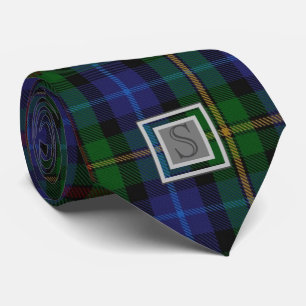 Corbata Apellido SMITH TARTAN Monograma S Regalos