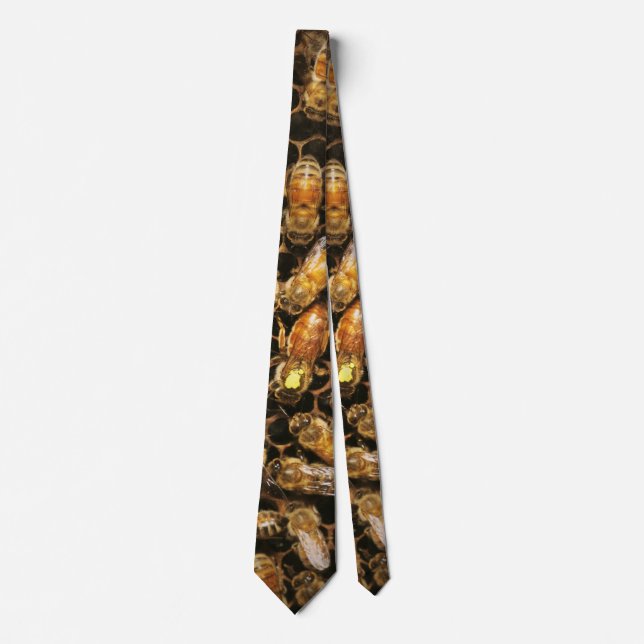 Corbata Apiario - Abeja - Un granizo a la reina (Anverso)