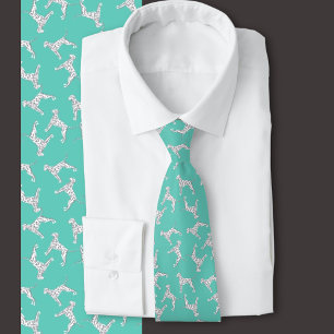 Corbata Aqua multidireccional dálmata
