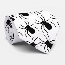 Corbata Araña negra