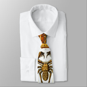 Corbata Arañas o Arácnidos Vintage de Ernst Haeckel