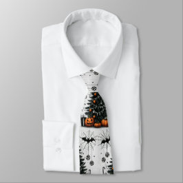 Corbata Árbol de calabaza festivo