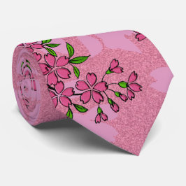 Corbata Árbol de flores de cerezo