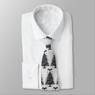 Corbata Árbol de murciélagos festivos