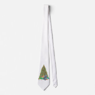 Corbata Árbol de Navidad de Griffon de Bruselas