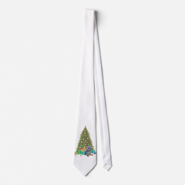 Corbata Árbol de Navidad de Griffon de Bruselas (Anverso)