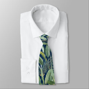 Corbata Árbol de plátano de selva tropical verde Strelit